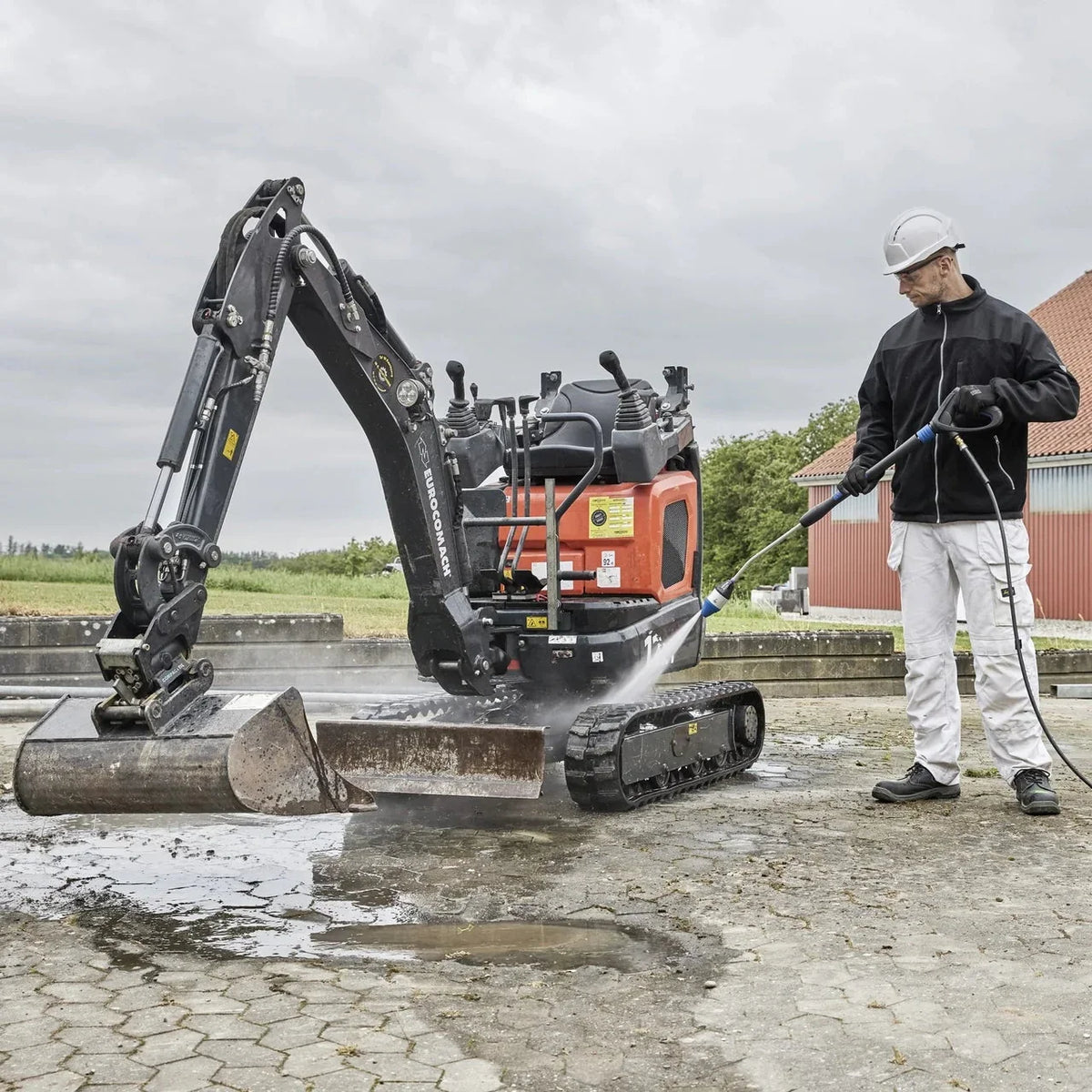 Nettoyeur haute pression mobile eau froide compact MC 4M-160/620 XT EU - NILFISK PRO - 107146403