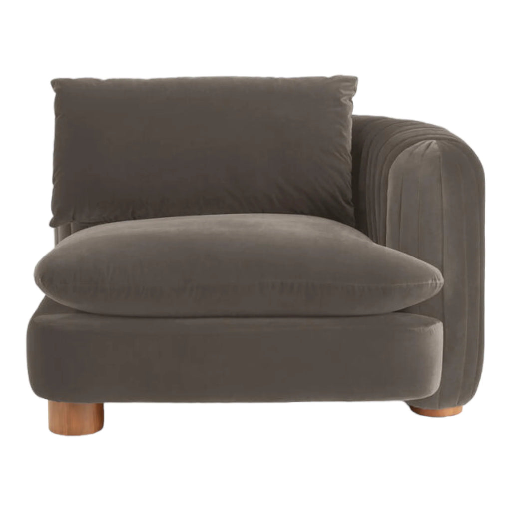 ComfyTrio 2 Seater Teak Wood Sofa