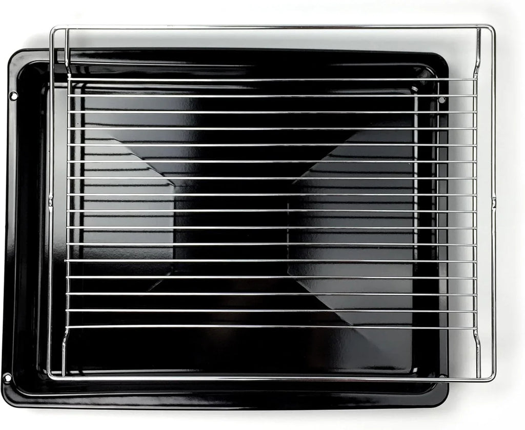 Beko cuisinière gaz FSG52000DWC, autonome, blanc, rotatif, foyer avant
