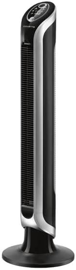 Rowenta Eole Infinite Ventilateur colonne, 3 vitesses, Large diffusion de l'air, Timer jusqu'à 8 h, Mode éco, Oscillation 180°, Télécommande avec rangement intégré VU6670F0