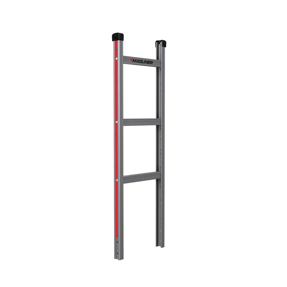 Magline HMK15AUA4 Carretilla de Mano de Aluminio, Asa Vertical en Bucle, Ruedas Neumáticas, Capacidad de 500 lbs