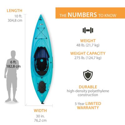 Lifetime Guster 100 Kayak Sit-In (Paquete de 2) 457