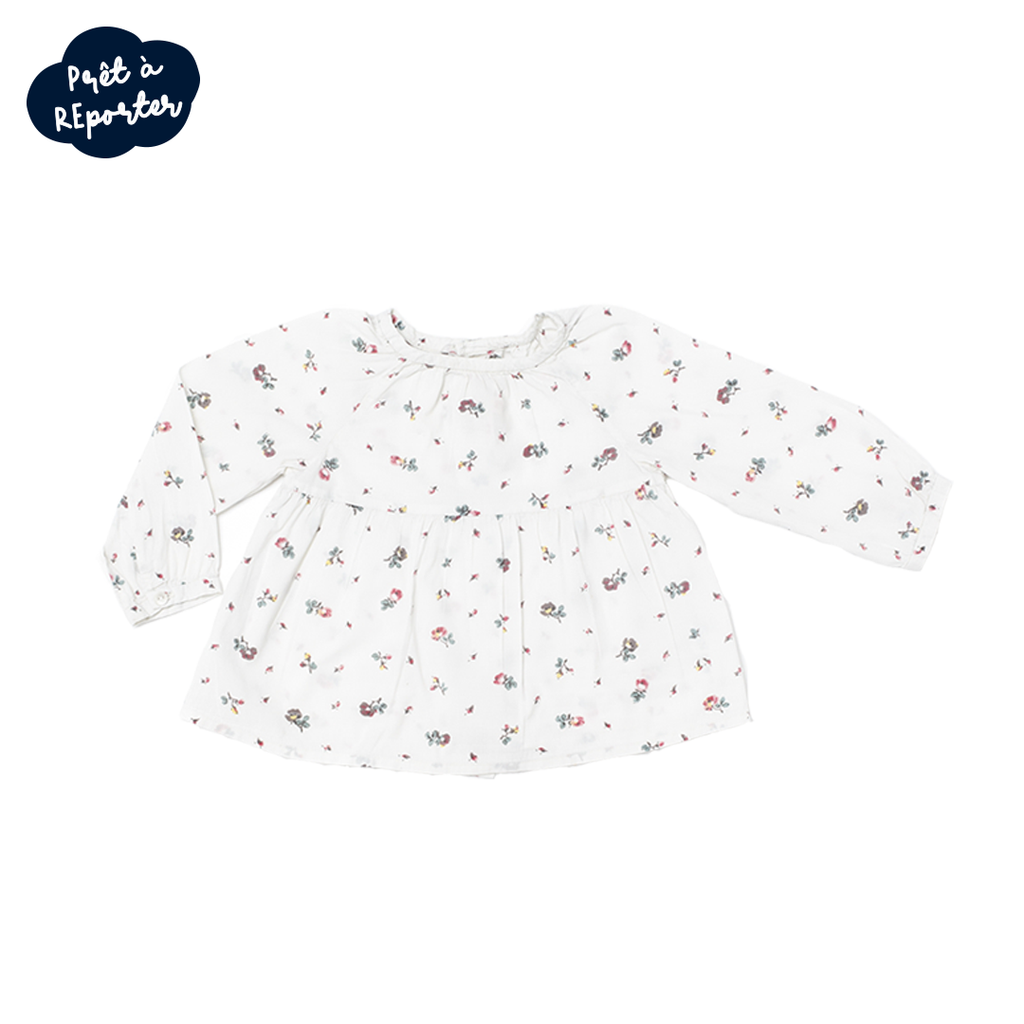 12M - Blouse extrait de fleurs