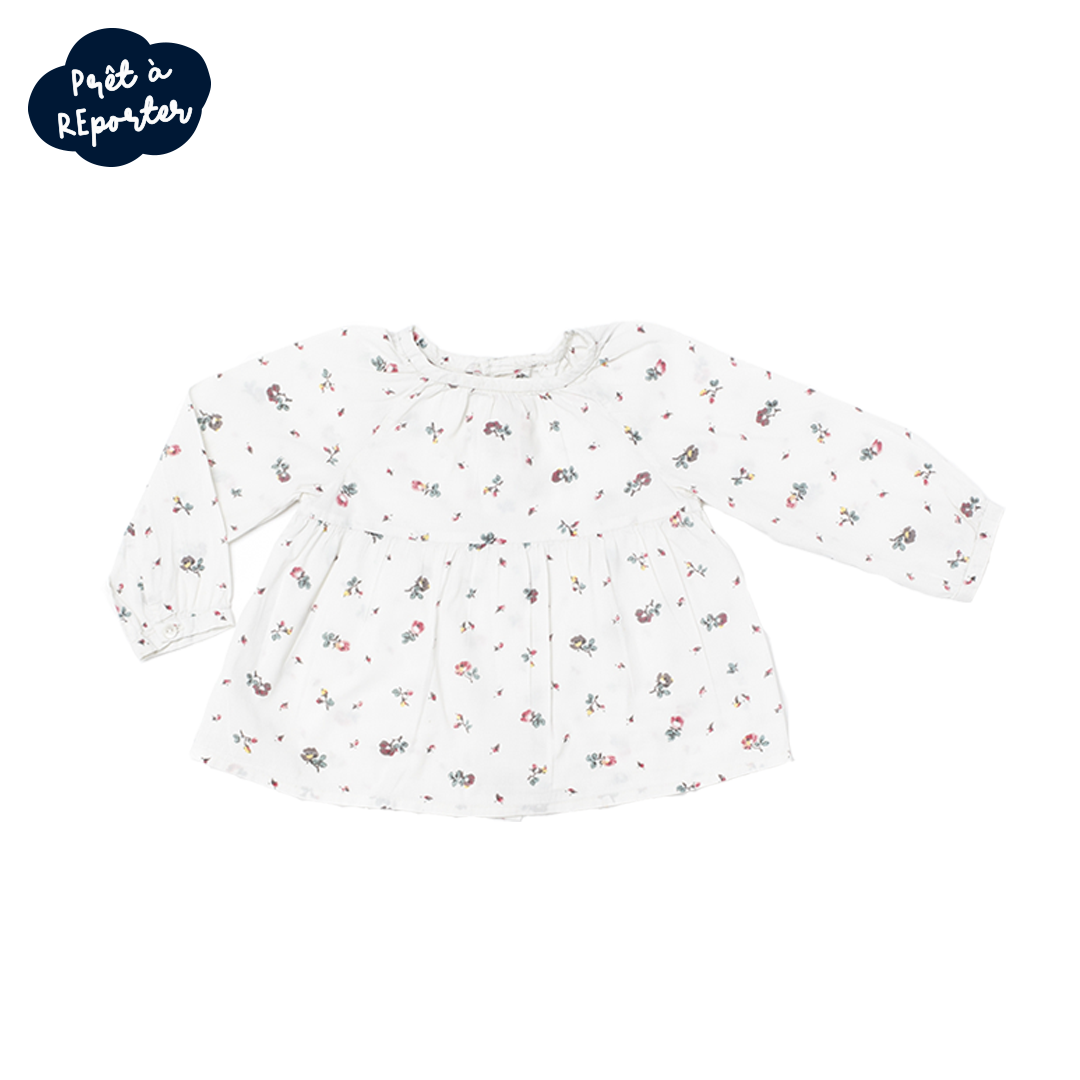 12M - Blouse extrait de fleurs