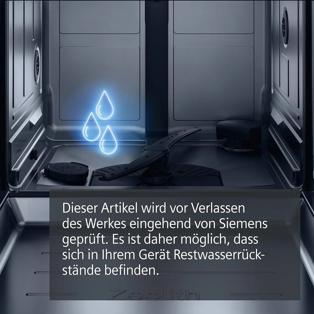 Siemens SN43ES14VE, iQ300 Lave-vaisselle intelligent, lave-vaisselle sous meuble avec tiroir à couverts, 60 cm, ouverture automatique de la porte grâce à AutoOpen dry, particulièrement silencieux avec