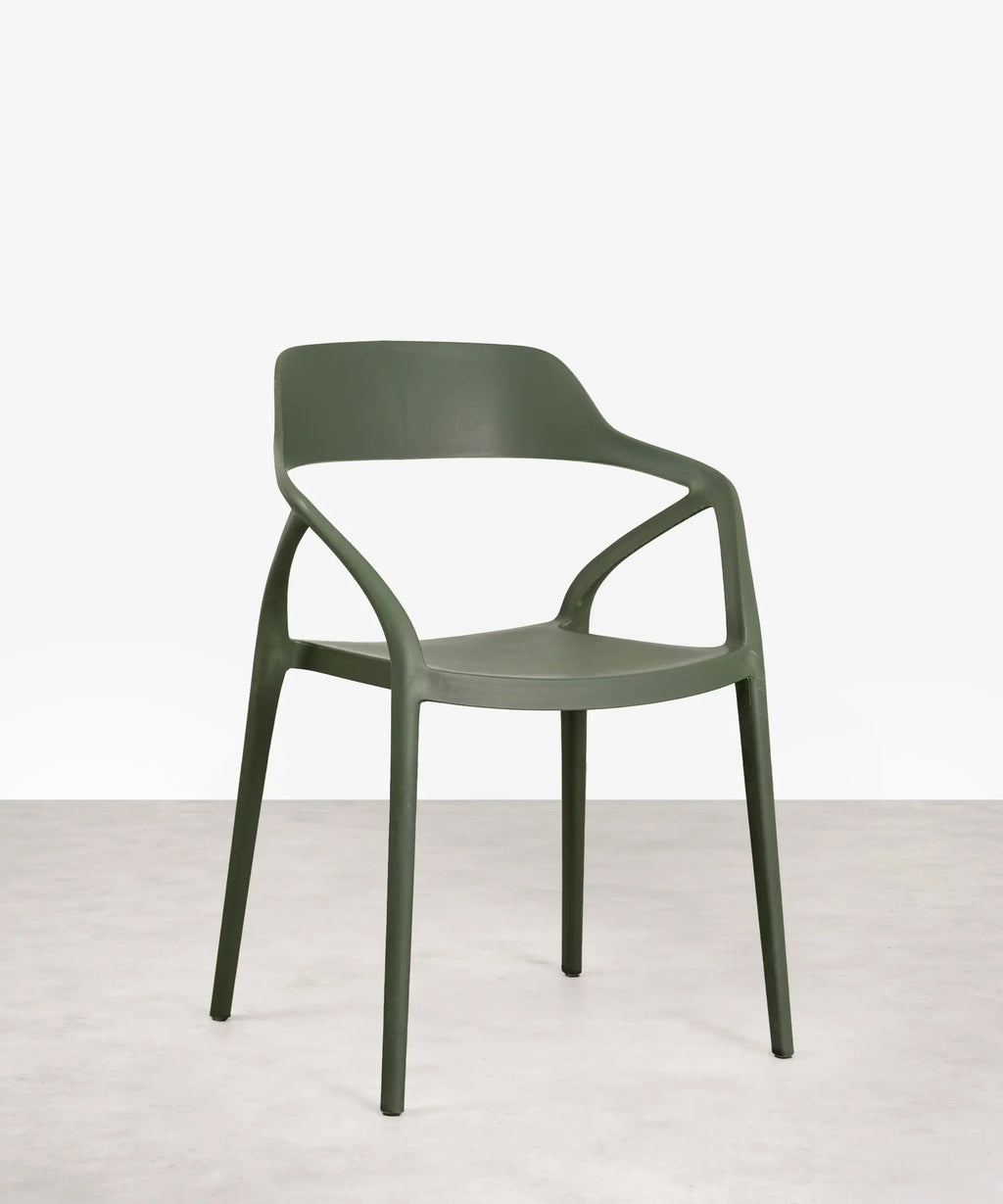 Silla de Polipropileno con Reposabrazos Grace