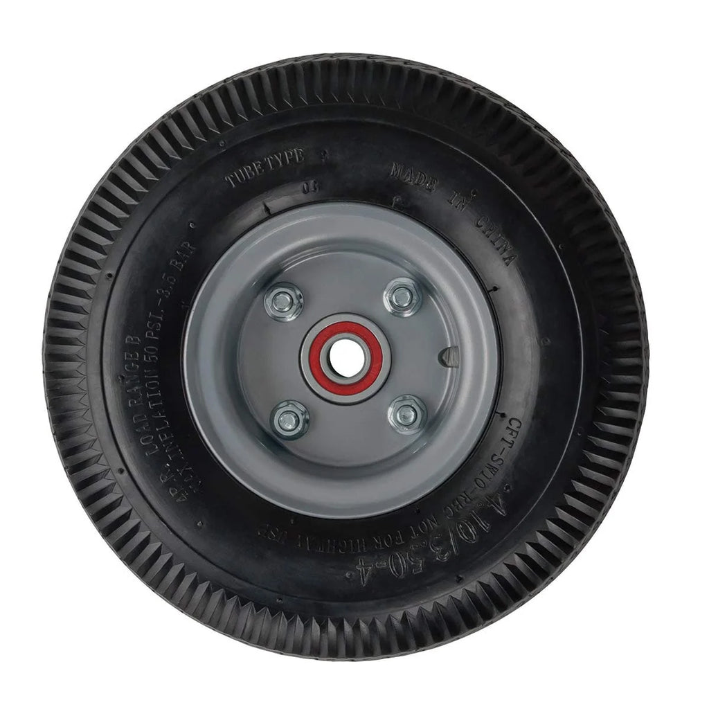 Magline HMK15AUA4 Carretilla de Mano de Aluminio, Asa Vertical en Bucle, Ruedas Neumáticas, Capacidad de 500 lbs