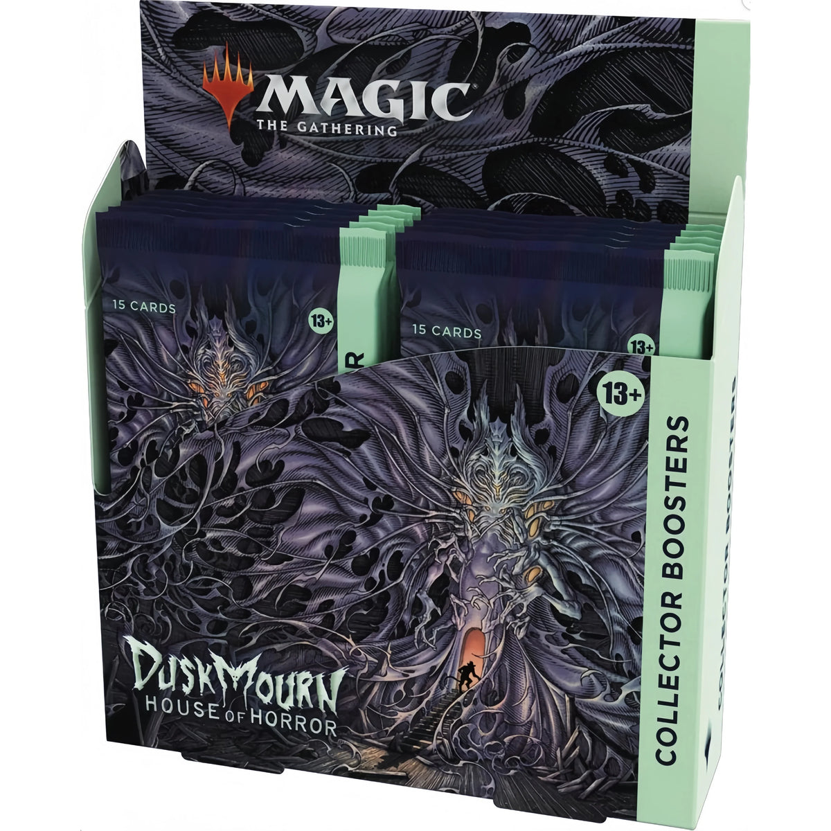 Magic: The Gathering Duskmourn: Casa del Horror – Caja de Sobres de Coleccionista