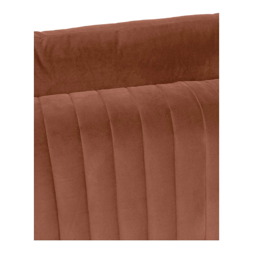 ComfyTrio 2 Seater Teak Wood Sofa