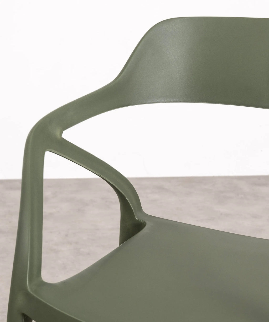 Silla de Polipropileno con Reposabrazos Grace