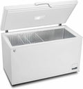 Congélateur coffre professionnel METRO GHF2700S, acier, 188 x 73,5 x 94,5 cm, 700 L, 125 W, 3 paniers, éclairage LED, avec serrure, blanc/gris