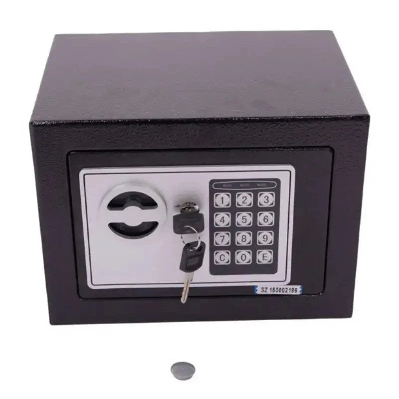 Caja Fuerte Pequeña y Portátil de Alta Seguridad con Bloqueo Digital