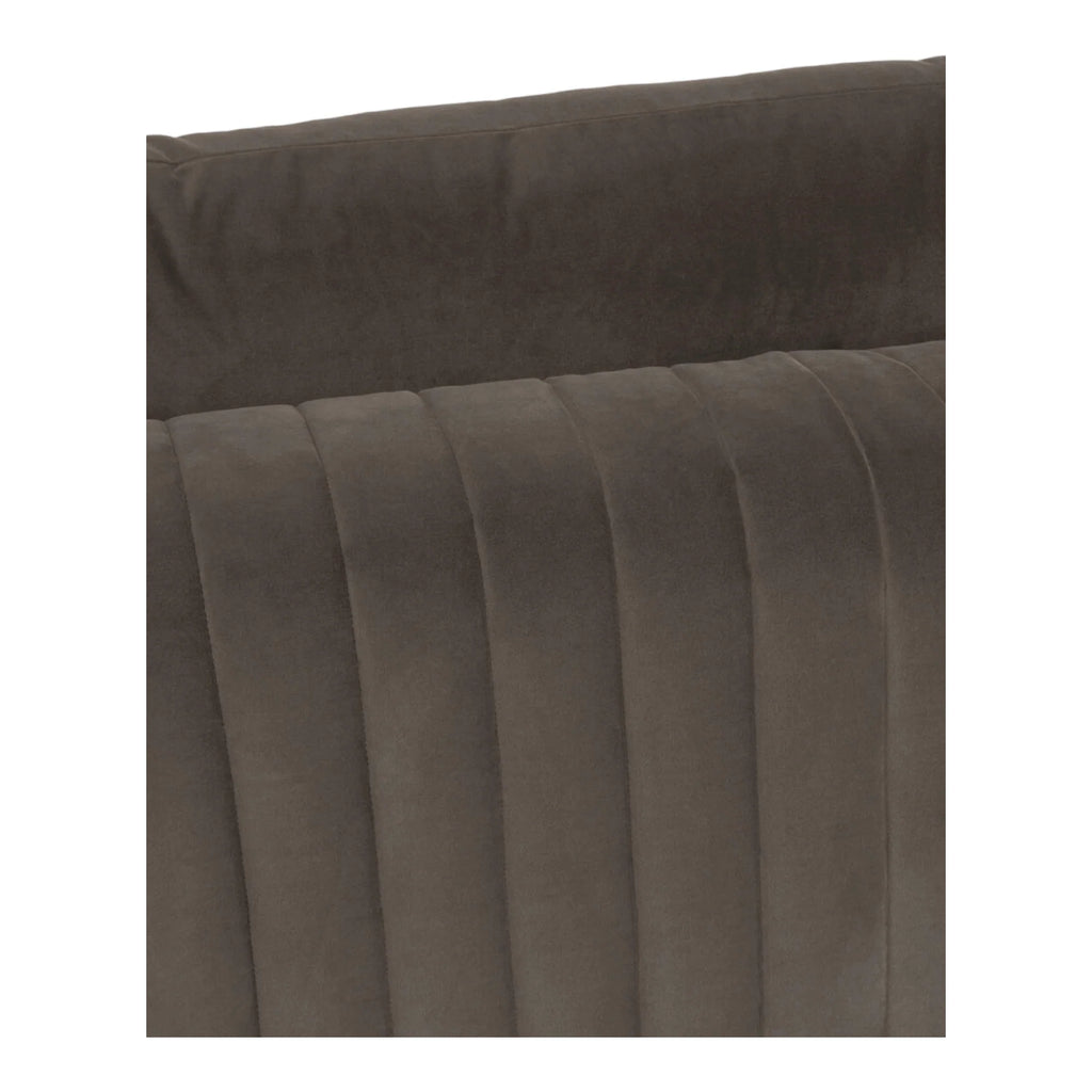 ComfyTrio 2 Seater Teak Wood Sofa