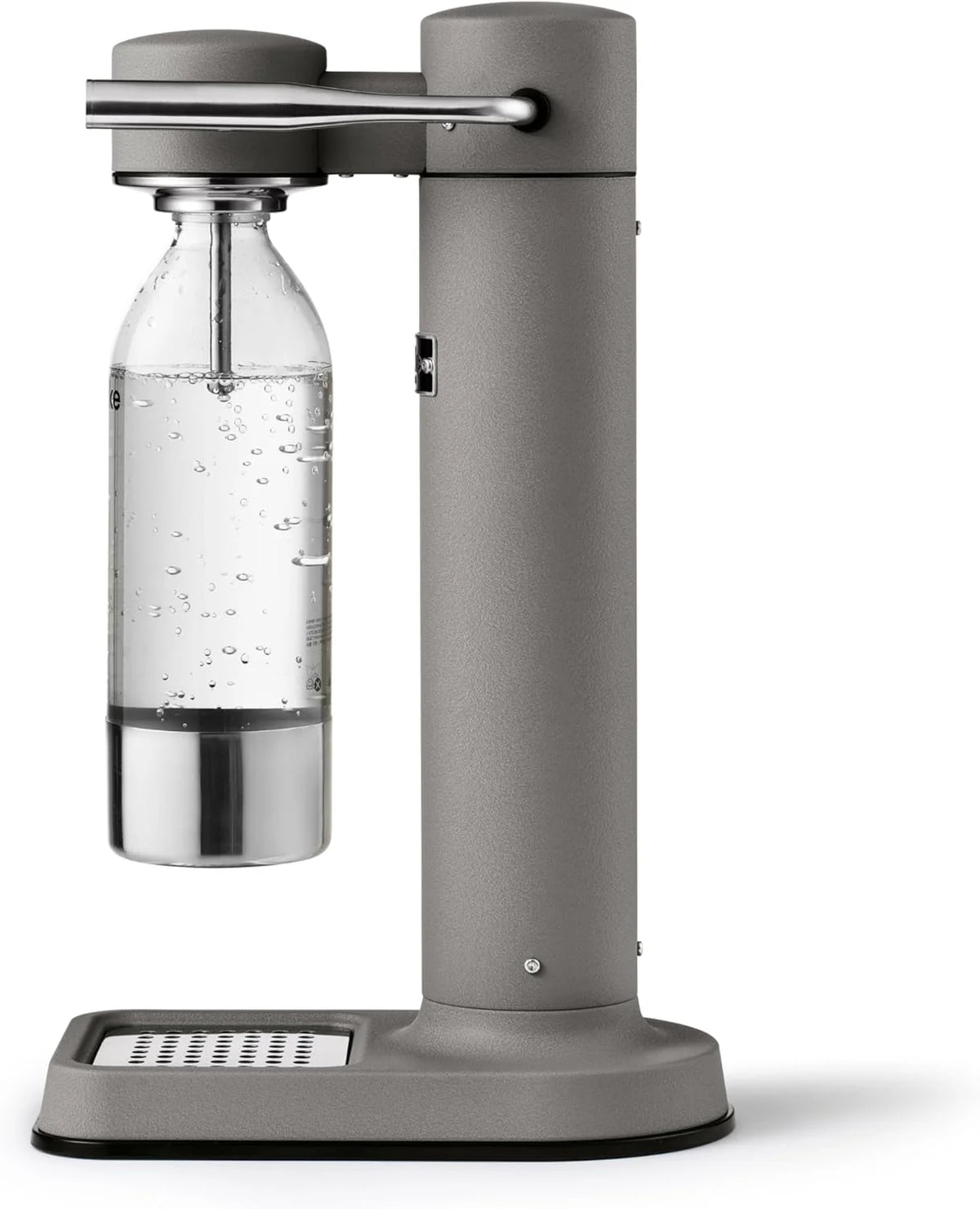 Aarke Carbonator 3, Máquina Gasificadora de Agua en Acero Inoxidable, incluye Dos Botellas (800ml), Acabado en Negro