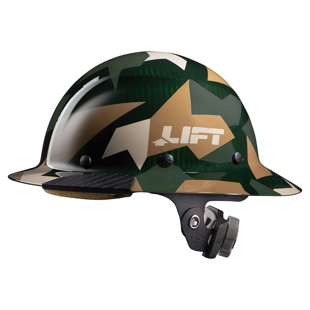 Casco Lift Safety Jungle Carbon