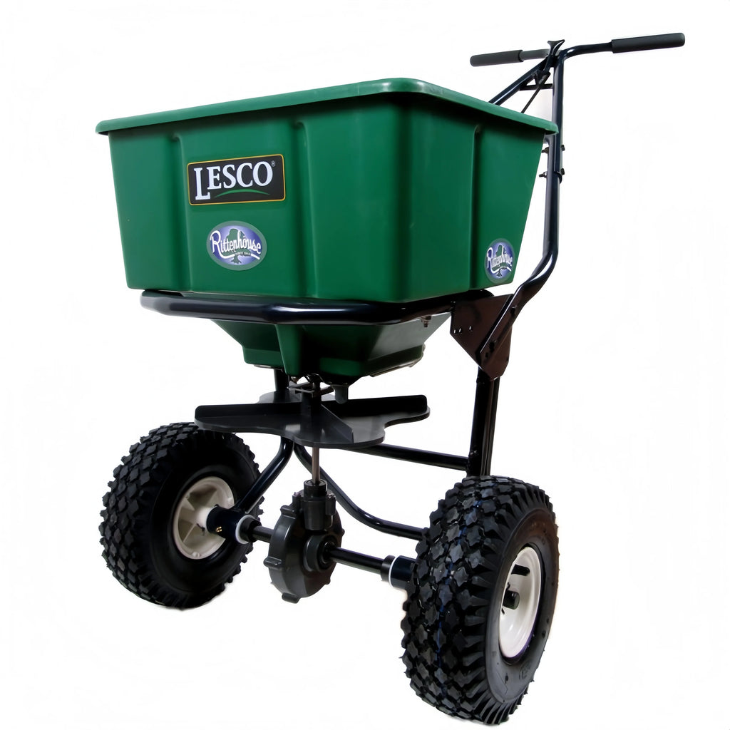 Lesco Esparcidor de Empuje de 50 lb