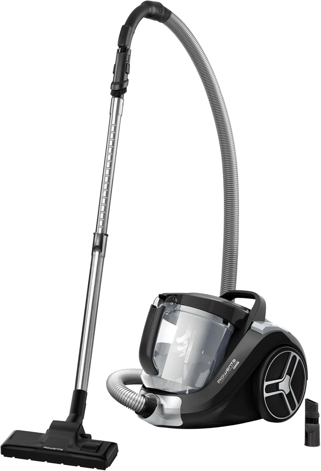Rowenta Compact Power XXL Aspiradora sin Bolsa, Motor Eficiente Energéticamente de 900W, Filtración Ciclónica Avanzada, Depósito Extra Grande de 2.5L, Compacta, Kit Clásico, Modelo RO4B23