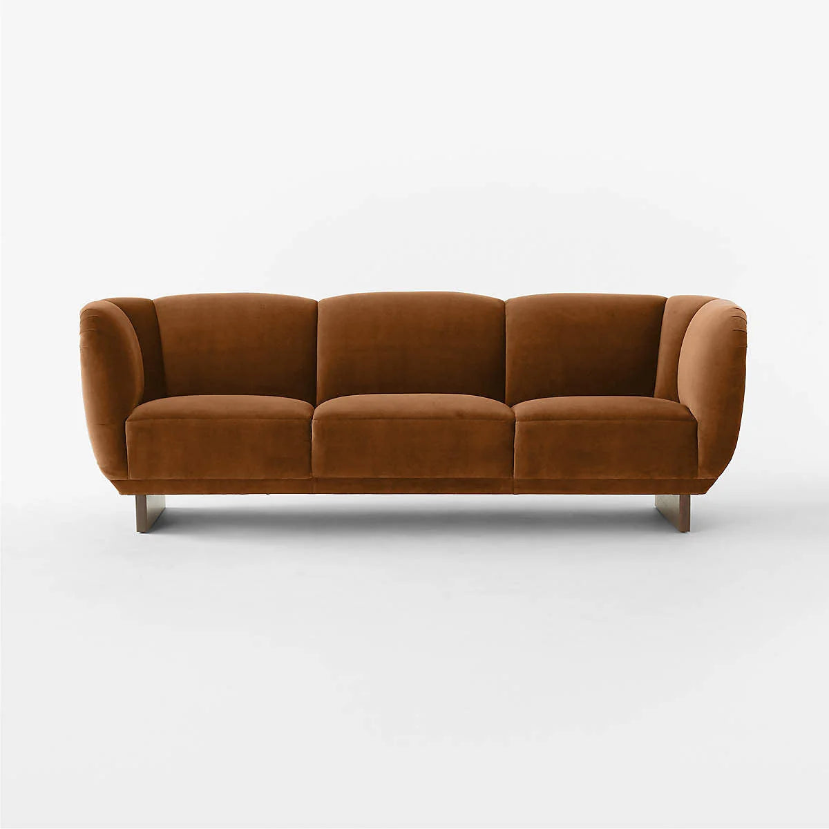 Alva 3 Seater Teak Wood & Fabric Sofa