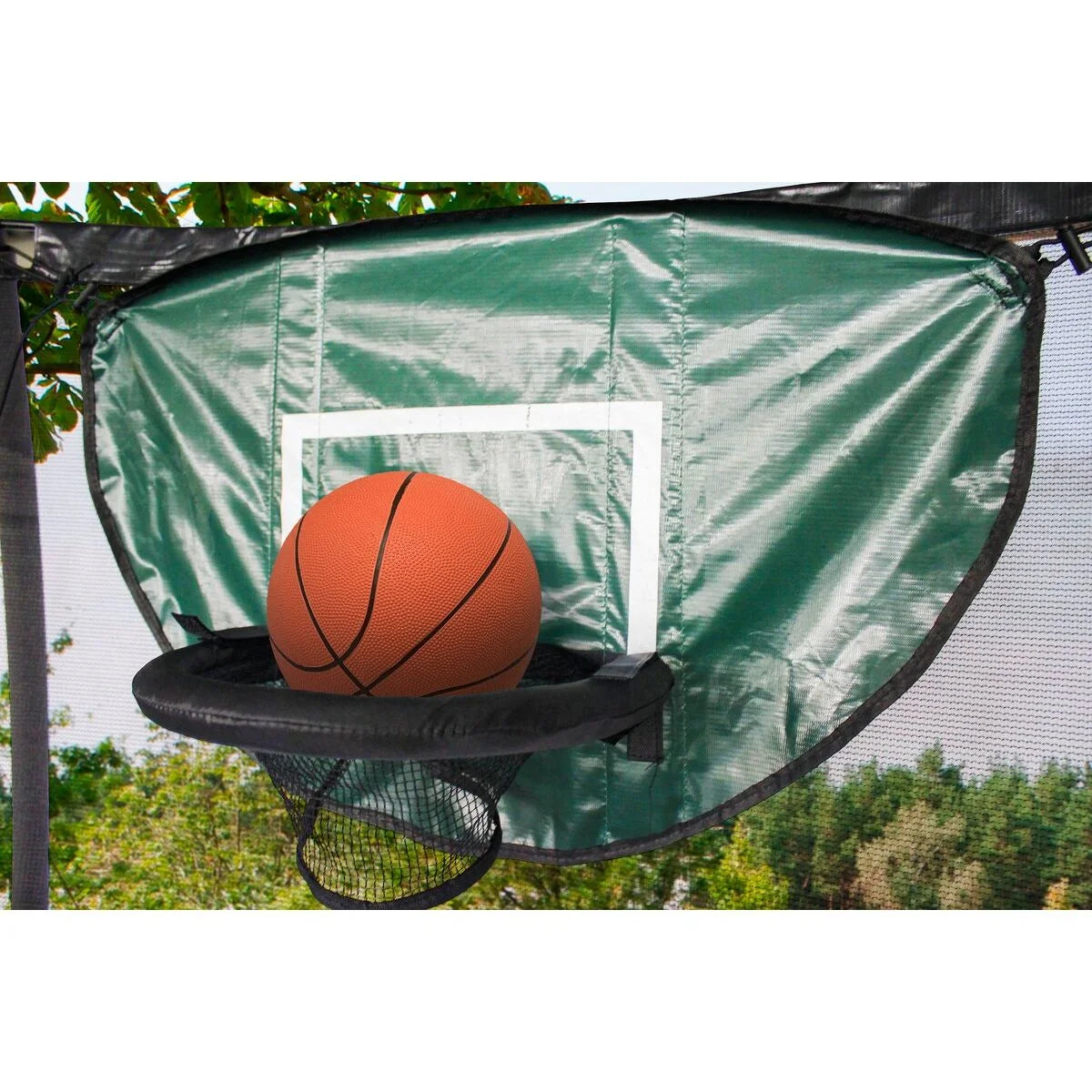 Aro De Baloncesto Universal Para Trampolín "loopy" - Verde