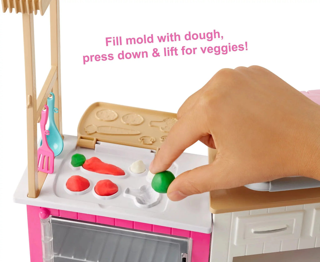 Barbie Cocina Definitiva para Cocinar y Hornear con Muñeca Chef
