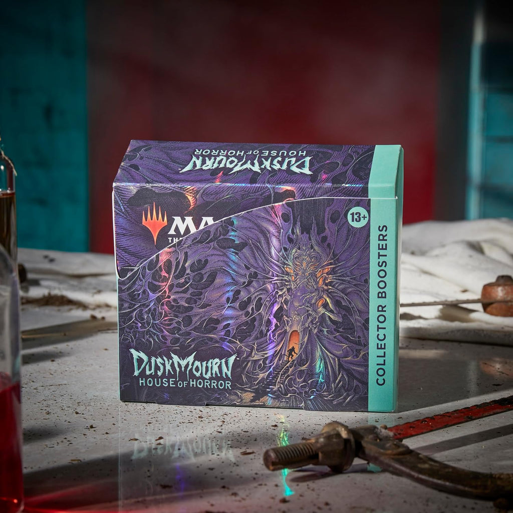 Magic: The Gathering Duskmourn: Casa del Horror – Caja de Sobres de Coleccionista