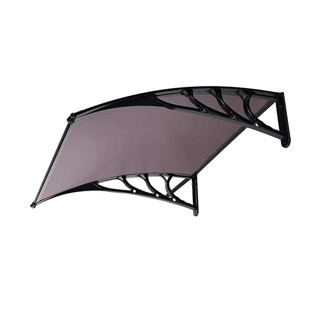 Tejadillo de Ventana y Puerta Marrón 40/80/120 Pulgadas