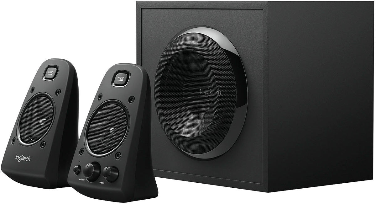 Logitech – Sistema de Altavoces 2.1 Z623 (3 Piezas) – Negro