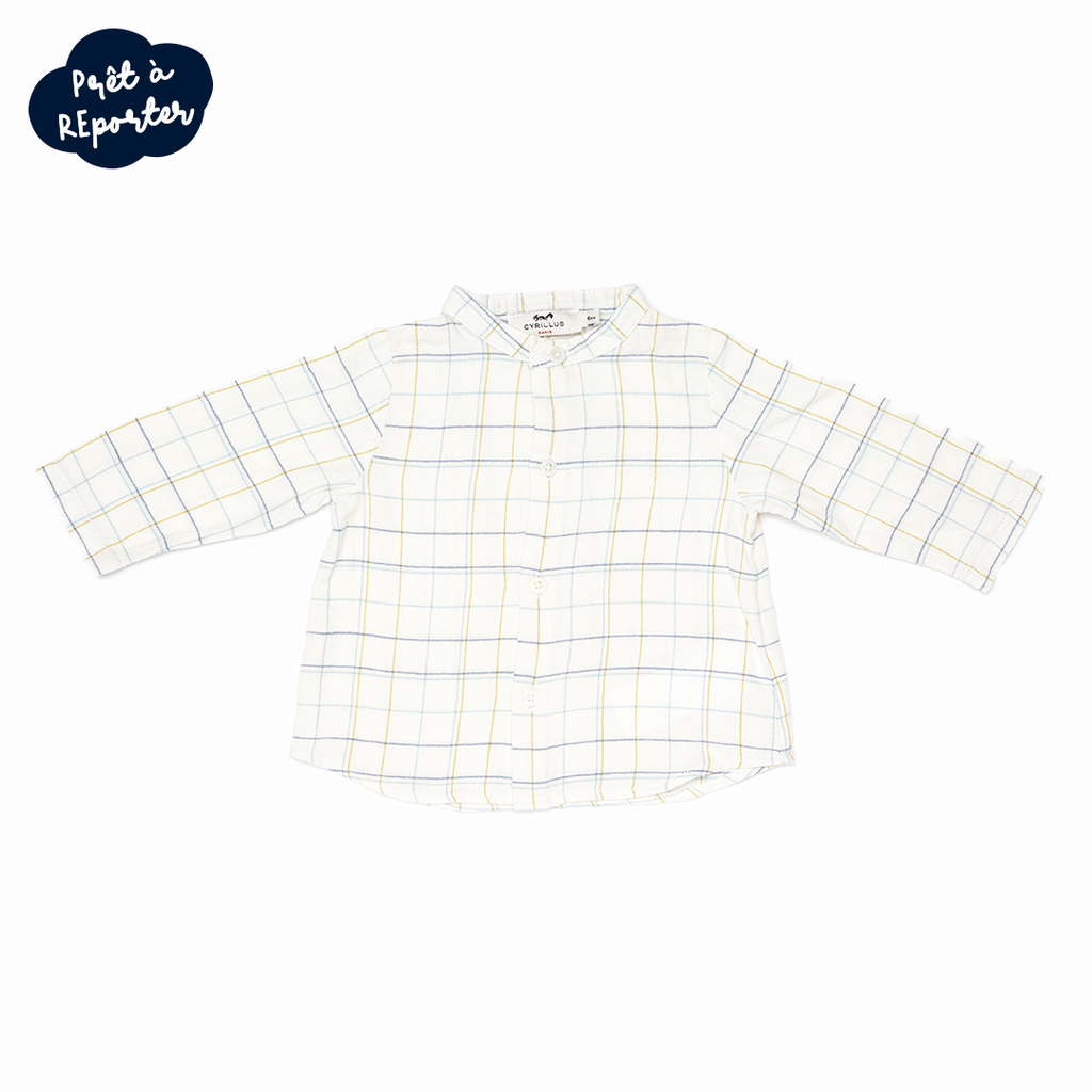 6M - Blouse carreaux écolier Cyrillus