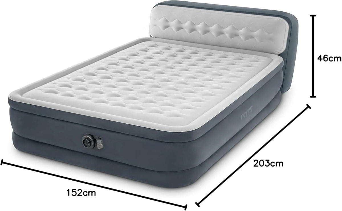 Intex 64428Np – Colchón Inflable Ultra Plush para 2 Personas con Fiber-Tech