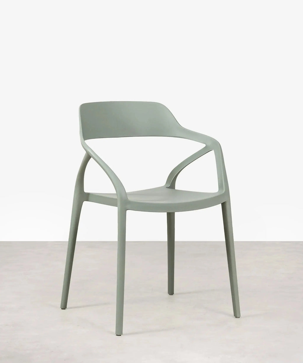 Silla de Polipropileno con Reposabrazos Grace