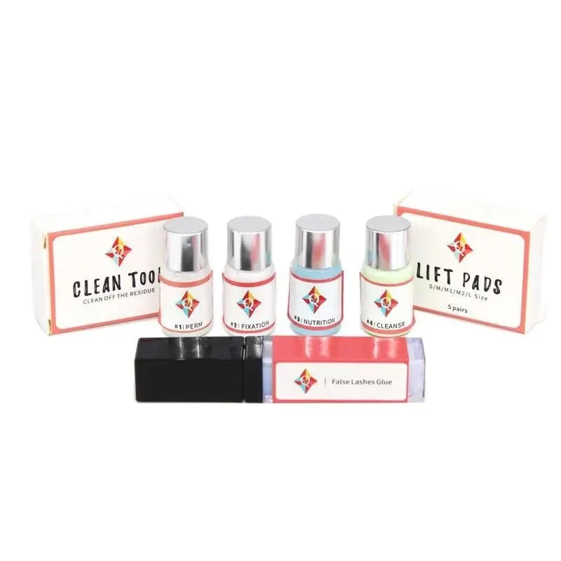Kit Premium de Permanente, Levantamiento y Tinte de Pestañas