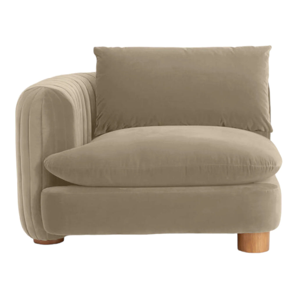 ComfyTrio 2 Seater Teak Wood Sofa