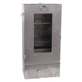 ukal Fumoir 3 niveaux avec porte vitrée h 80 cm
