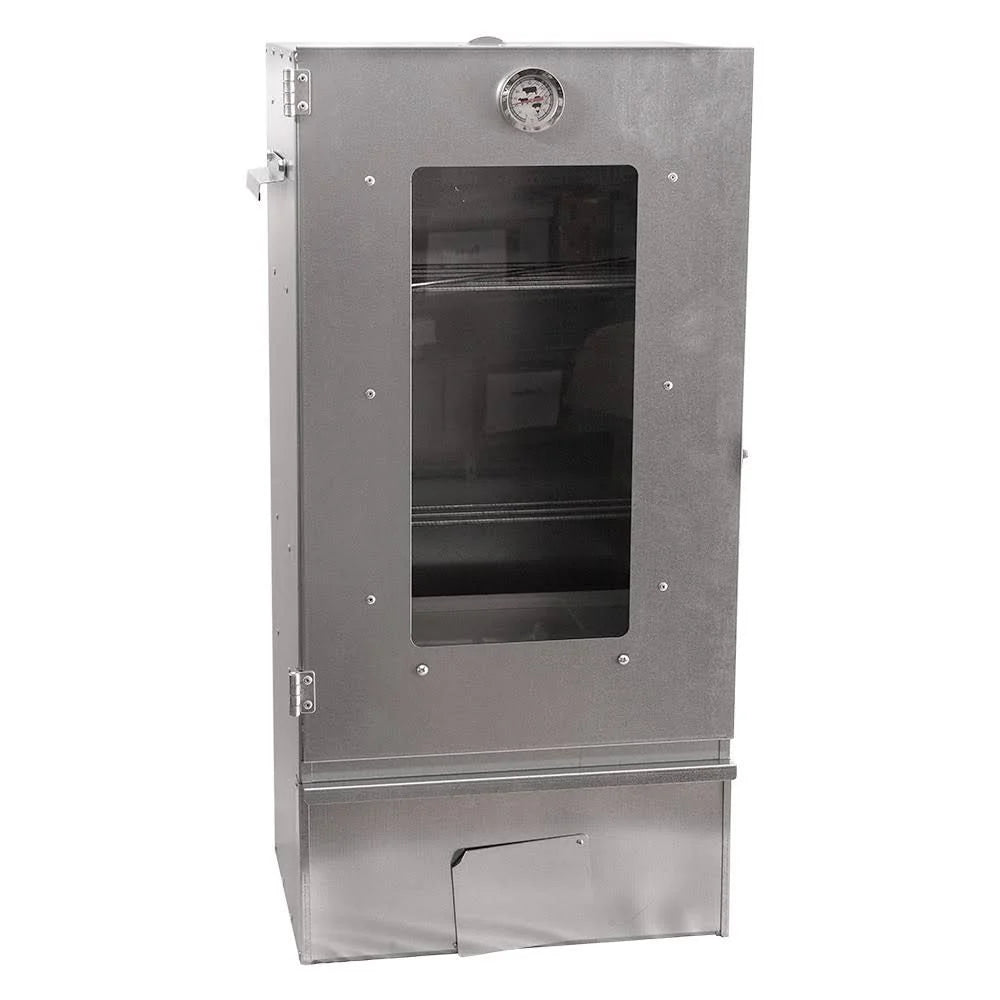 ukal Fumoir 3 niveaux avec porte vitrée h 80 cm
