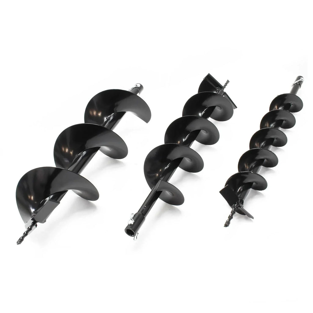 Tarière thermique en set 63,3 ccm 3 cv foret 100 mm 150 mm 200 mm perceuse sol 16_0001568 -