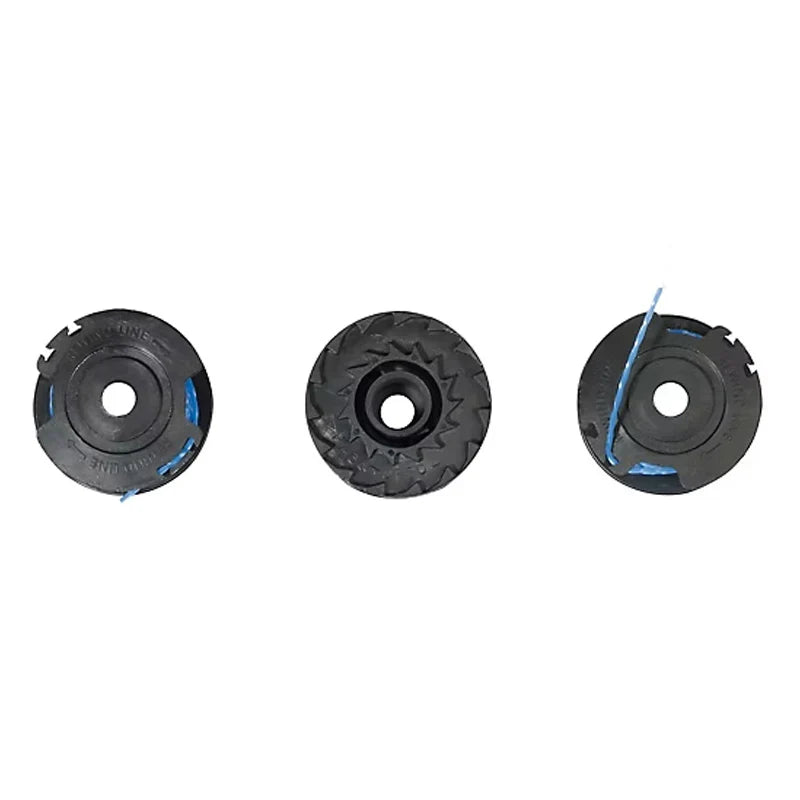 Lot 3 bobines RYOBI RAC125 simple fil Ø 1,6 mm pour coupe-bordures