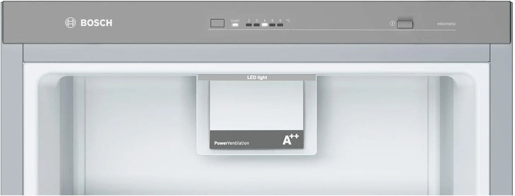 Bosch KSV33VLEP-Série 4 Réfrigérateur pose-libre - 324 litres - 176 x 60 cm - Inox