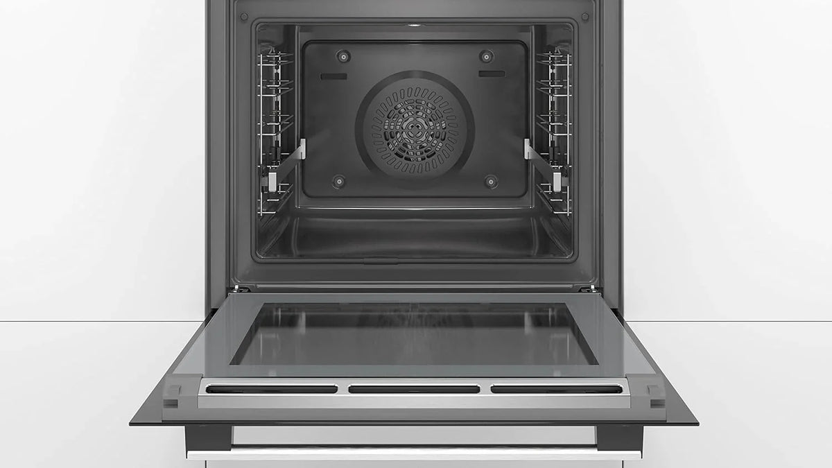 Bosch HBG5780S0 - Série 6, Four encastrable - Multi-fonctions - Pyrolyse - Grande capacité de 71 L - 3600 W - Inox
