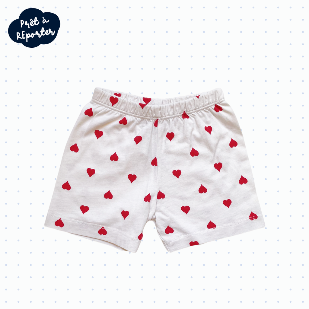 12M - Short à coeur de lover