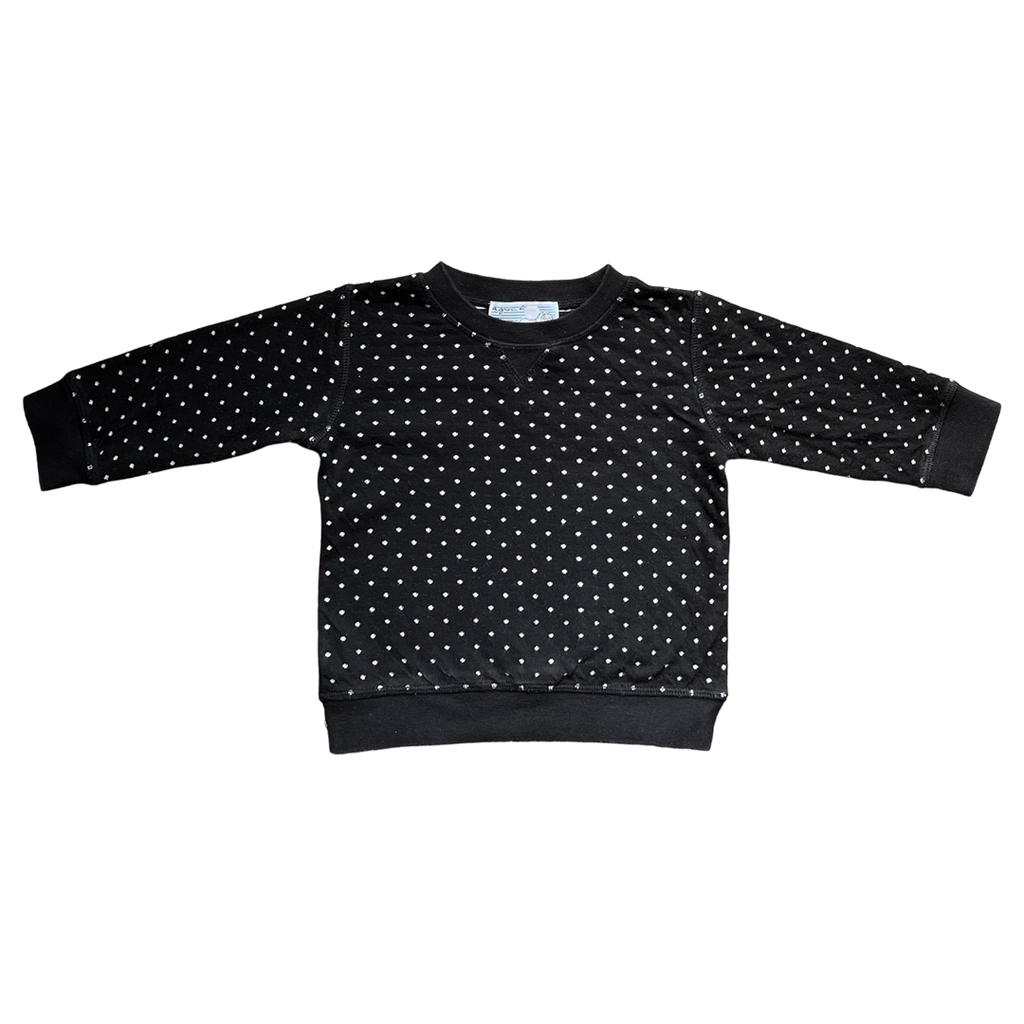 18 M - Sweat-à-pois ⚪️ Agnès b
