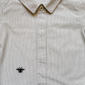 12M - Chemise rayures et abeilles 🐝 Baby Dior