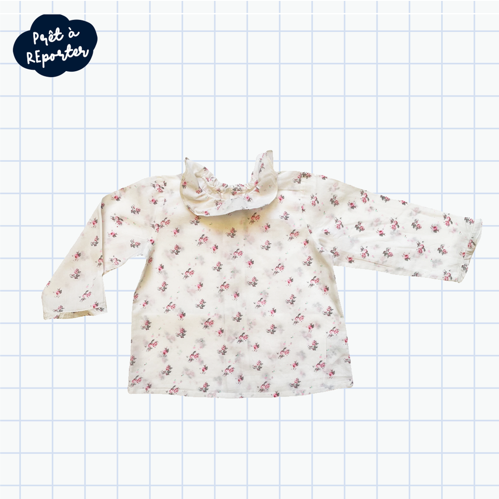 18M - Blouse fleurie 🌷