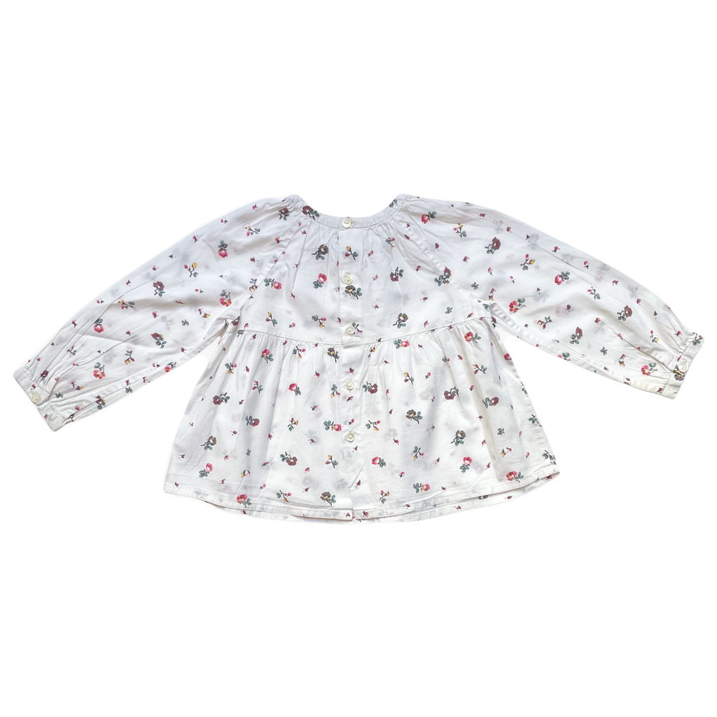18M - Blouse fleurie