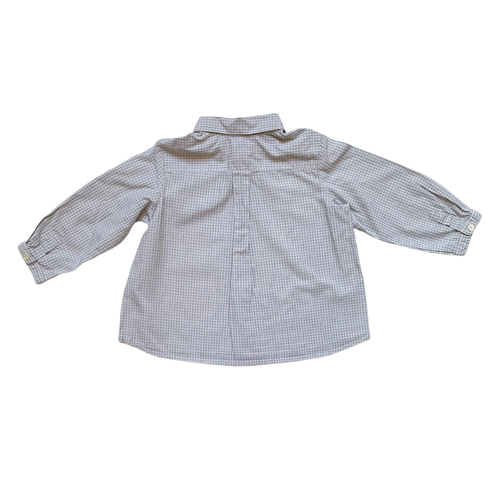 12M - Chemise à petits carreaux