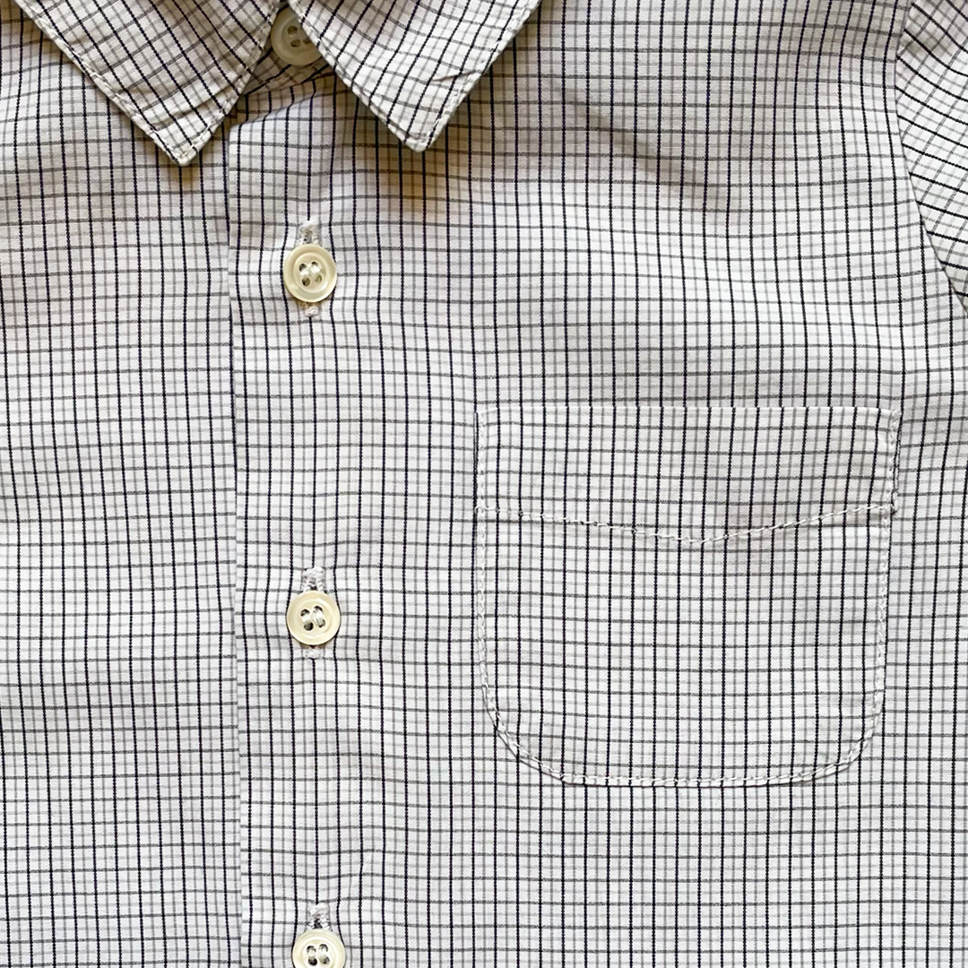 12M - Chemise à petits carreaux