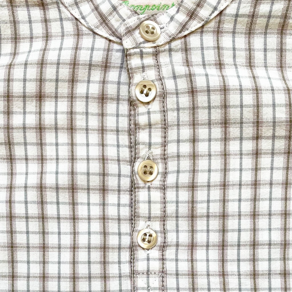 6M - Blouse à carreaux