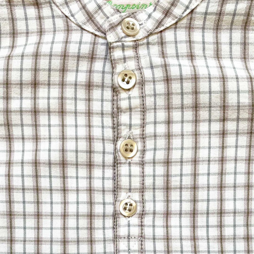 6M - Blouse à carreaux