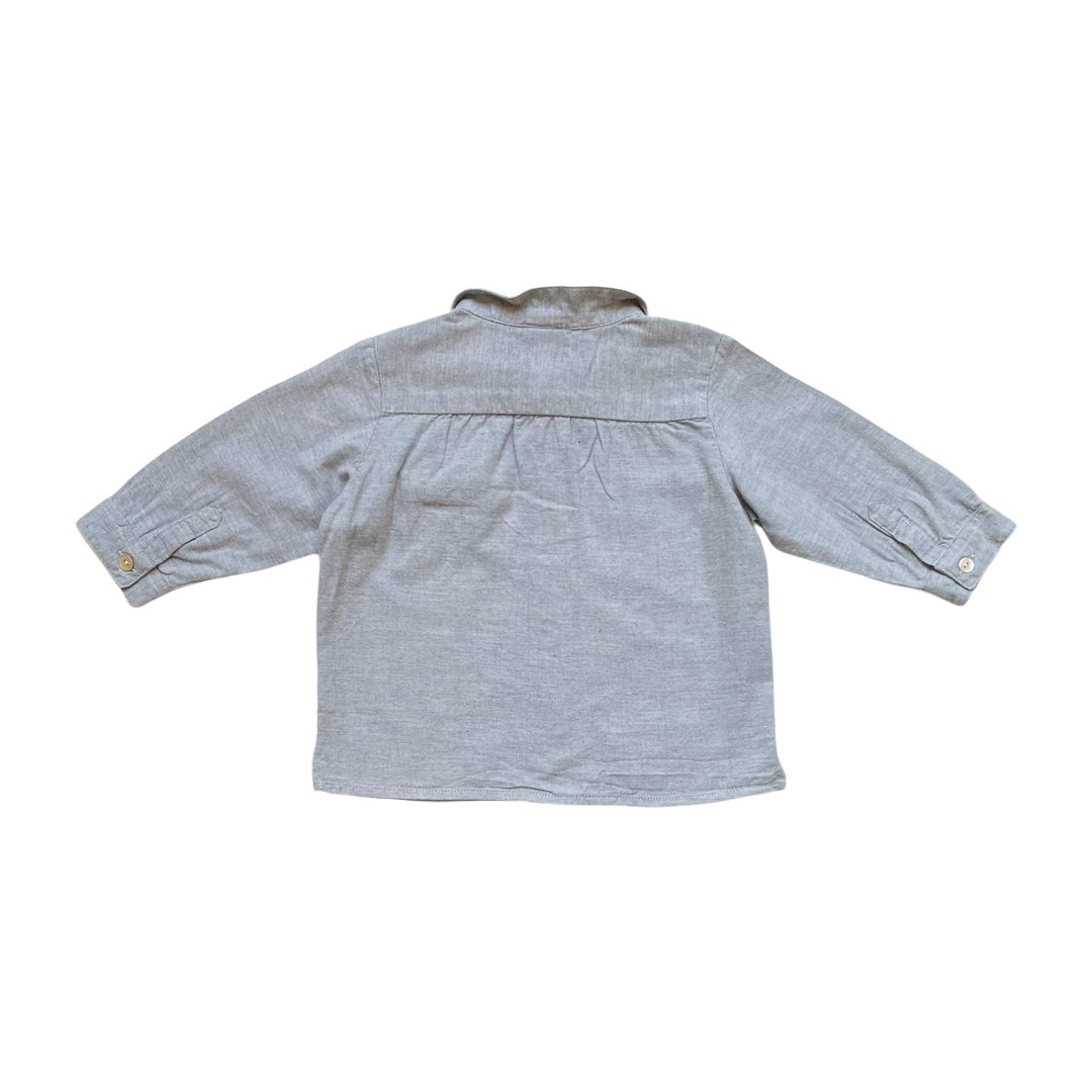 12M - Chemise pilou tout doux ⚪️
