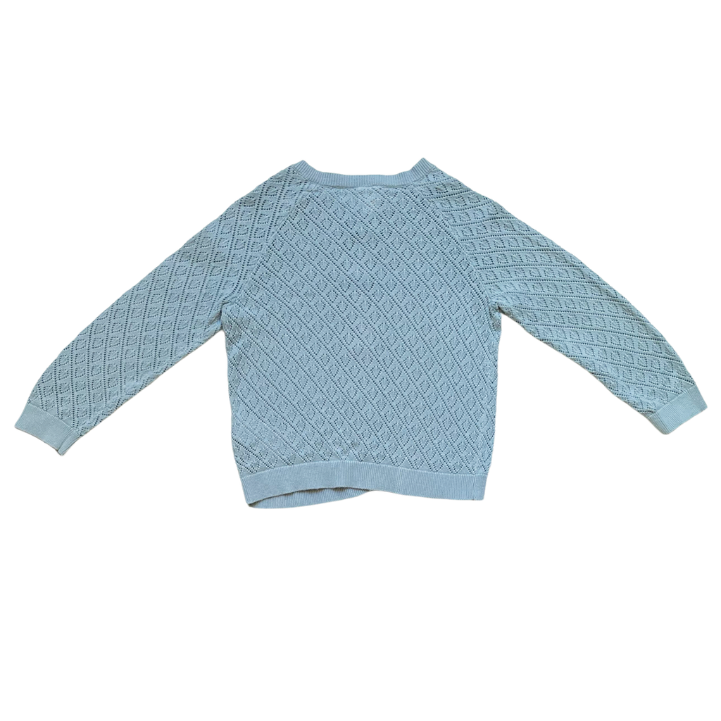 4 A - Gilet à feuilles ajourées 🍃