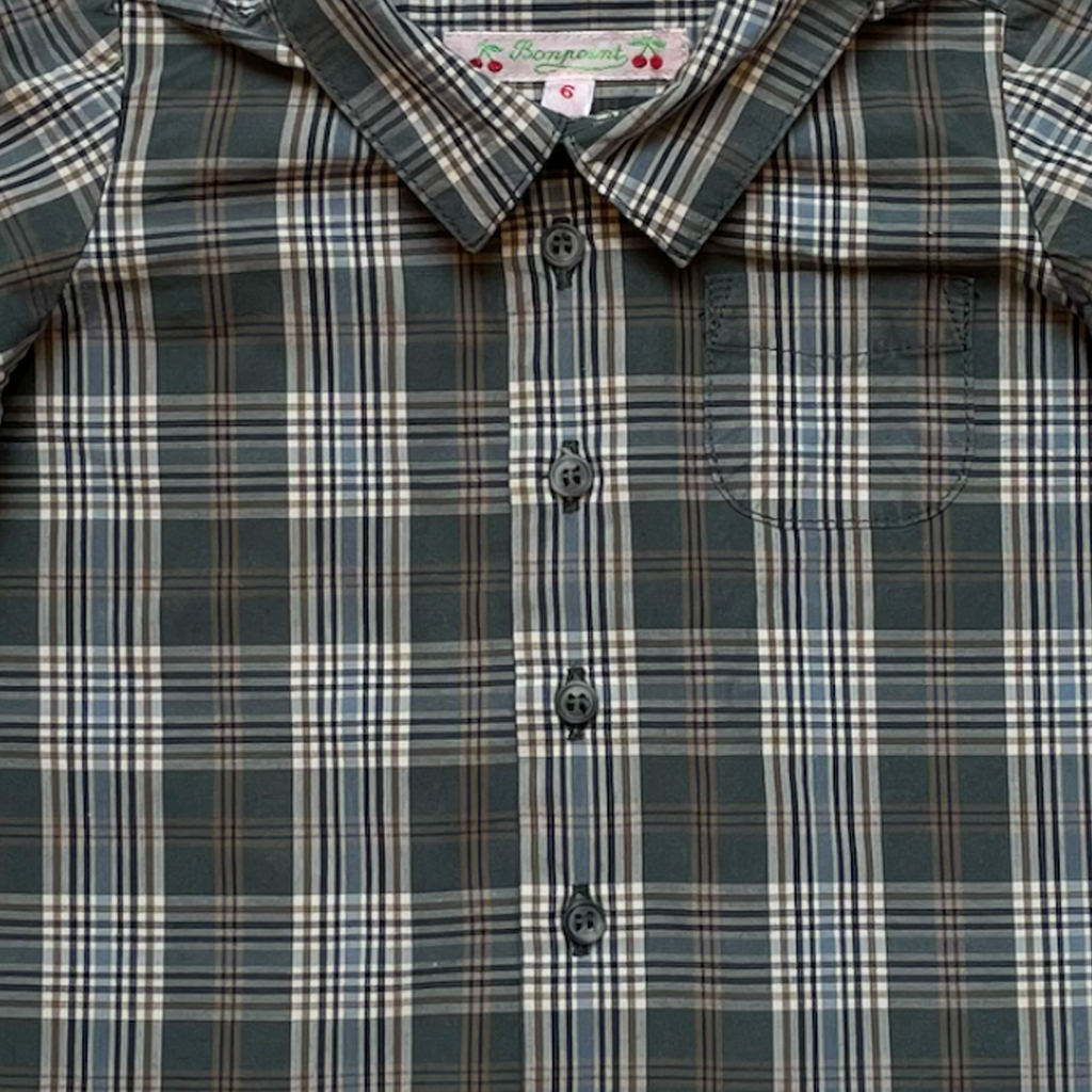 6M - Chemise à carreaux